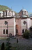 Rila Monastery, the five domed church the Nativity of the Virgin 